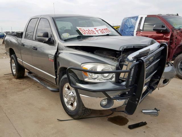 3D7KR28A38G167246 - 2008 DODGE RAM 2500 S GRAY photo 1