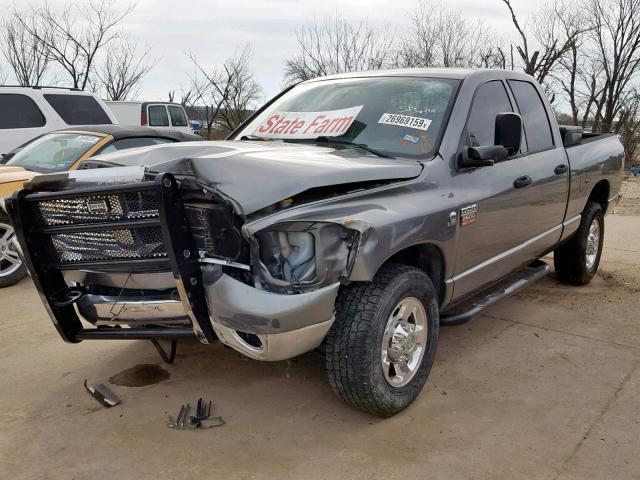 3D7KR28A38G167246 - 2008 DODGE RAM 2500 S GRAY photo 2