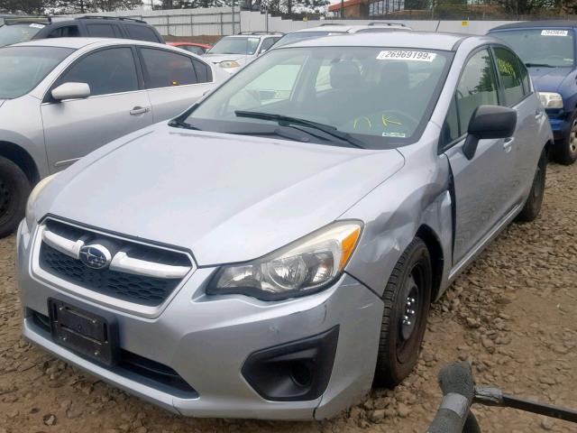 JF1GJAA6XDH016790 - 2013 SUBARU IMPREZA BA SILVER photo 2