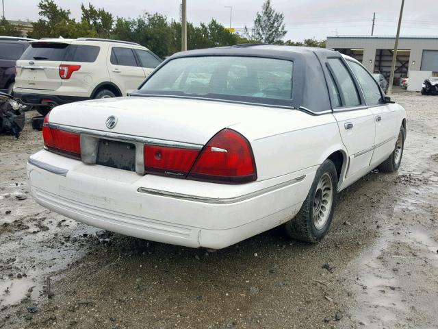 2MEFM75W6YX679823 - 2000 MERCURY GRAND MARQ WHITE photo 4