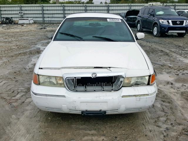 2MEFM75W6YX679823 - 2000 MERCURY GRAND MARQ WHITE photo 9