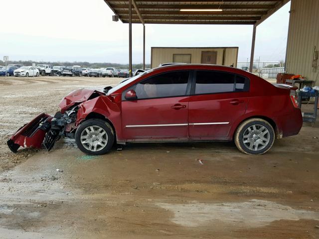 3N1AB6AP2BL694308 - 2011 NISSAN SENTRA 2.0 RED photo 9