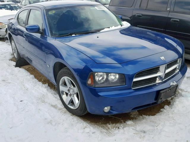 2B3CA3CV7AH310616 - 2010 DODGE CHARGER SX BLUE photo 1