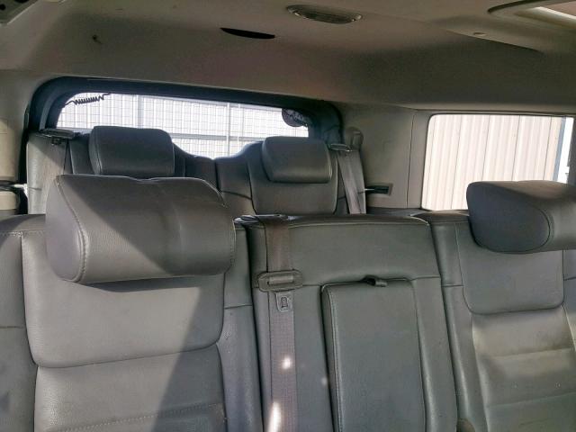 1J8HG48K86C272646 - 2006 JEEP COMMANDER BLACK photo 6