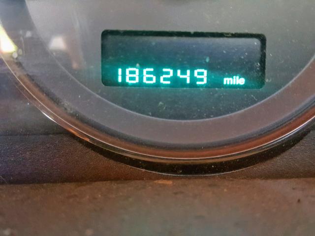 1J8HG48K86C272646 - 2006 JEEP COMMANDER BLACK photo 8