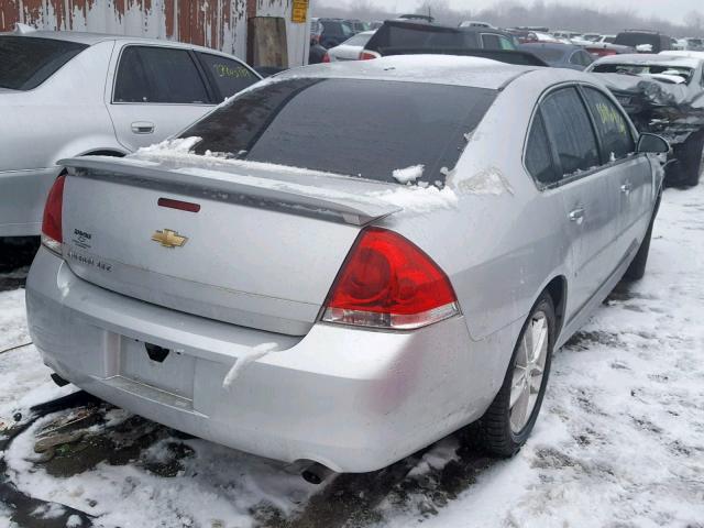 2G1WC5E35C1325911 - 2012 CHEVROLET IMPALA LTZ SILVER photo 4