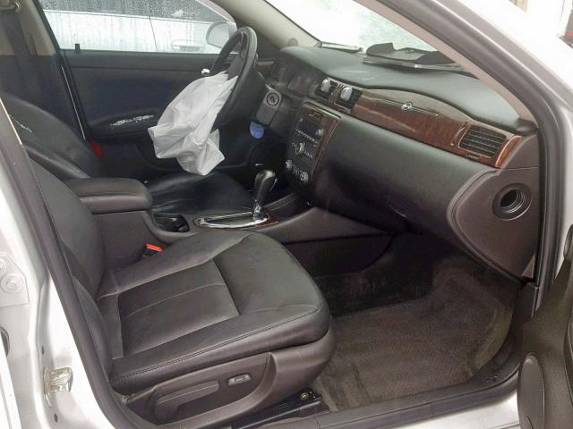 2G1WC5E35C1325911 - 2012 CHEVROLET IMPALA LTZ SILVER photo 5