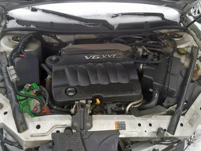 2G1WC5E35C1325911 - 2012 CHEVROLET IMPALA LTZ SILVER photo 7