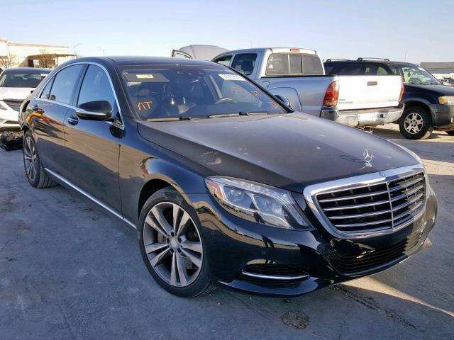 WDDUG8FBXGA229509 - 2016 MERCEDES-BENZ S550 BLACK photo 1