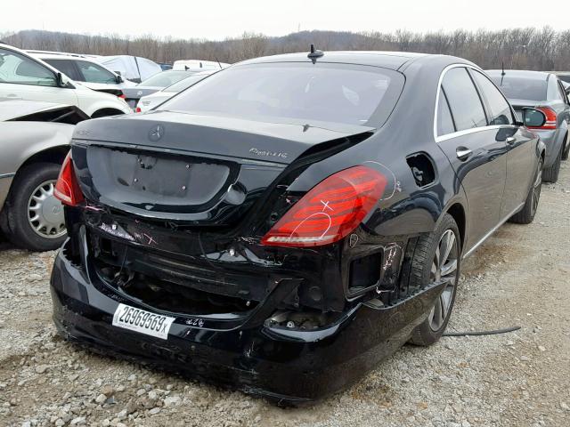 WDDUG8FBXGA229509 - 2016 MERCEDES-BENZ S550 BLACK photo 4