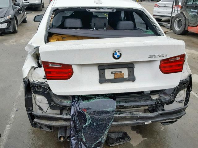 WBA3C1C59DF438727 - 2013 BMW 328 I SULE WHITE photo 9