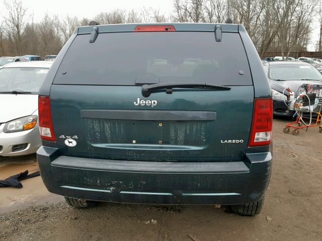 1J4HR48N05C565199 - 2005 JEEP GRAND CHER GREEN photo 10