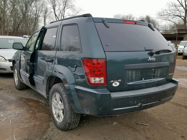 1J4HR48N05C565199 - 2005 JEEP GRAND CHER GREEN photo 3