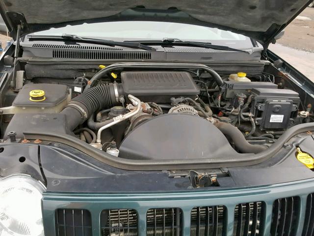 1J4HR48N05C565199 - 2005 JEEP GRAND CHER GREEN photo 7