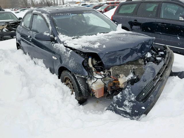 KMHCN35C28U097477 - 2008 HYUNDAI ACCENT BAS GRAY photo 1