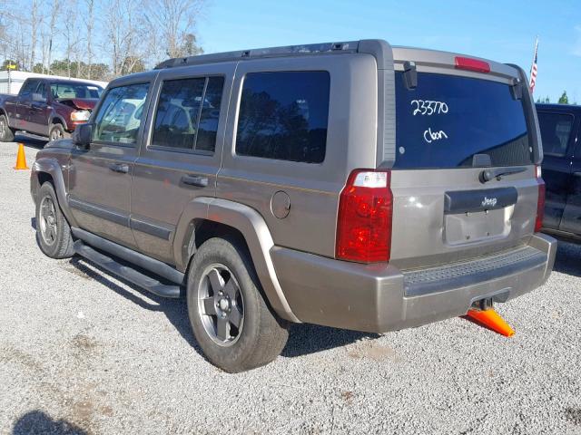 1J8HH48N26C233770 - 2006 JEEP COMMANDER ბეჟი ფოტო 3