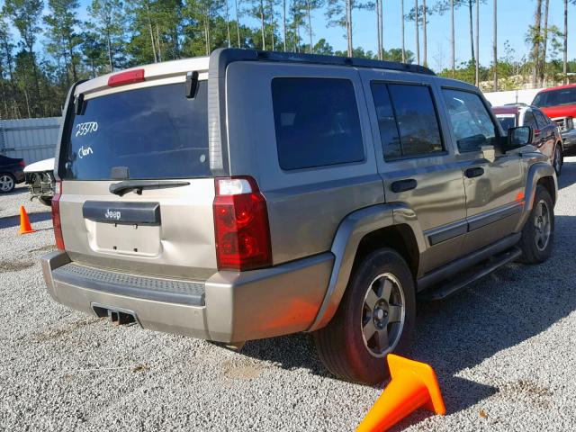 1J8HH48N26C233770 - 2006 JEEP COMMANDER ბეჟი ფოტო 4