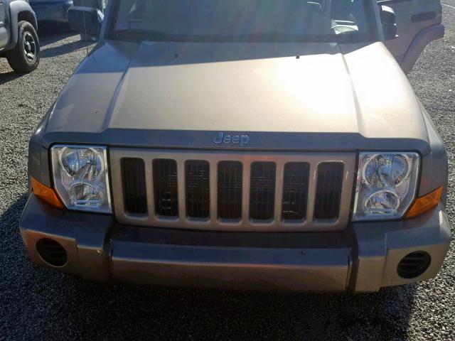 1J8HH48N26C233770 - 2006 JEEP COMMANDER ბეჟი ფოტო 7