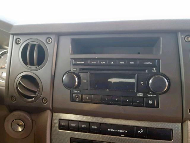 1J8HH48N26C233770 - 2006 JEEP COMMANDER ბეჟი ფოტო 9