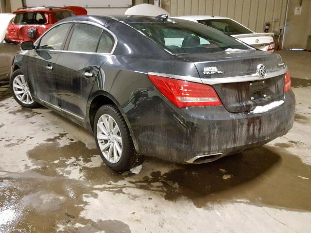 1G4GB5G30FF292787 - 2015 BUICK LACROSSE BLACK photo 3