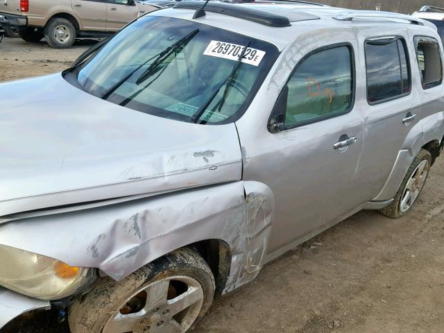 3GNDA33P57S556257 - 2007 CHEVROLET HHR LT SILVER photo 9