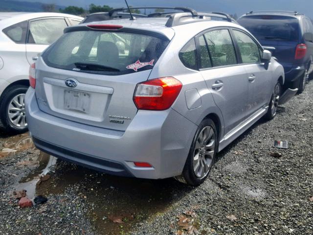 JF1GPAS67D2891776 - 2013 SUBARU IMPREZA SP SILVER photo 4