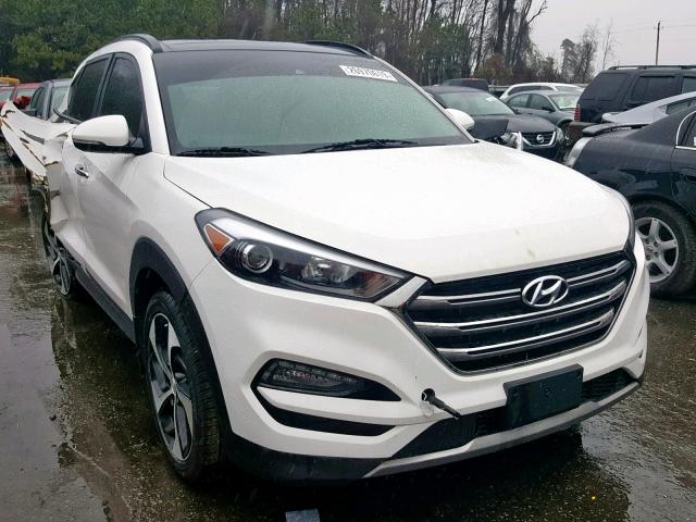 KM8J33A29GU084105 - 2016 HYUNDAI TUCSON LIM WHITE photo 1