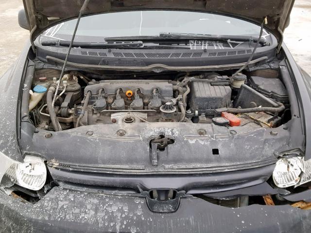 2HGFG12938H000753 - 2008 HONDA CIVIC EXL 黑色 照片 7