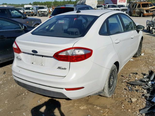 3FADP4AJ9EM243666 - 2014 FORD FIESTA S WHITE photo 4