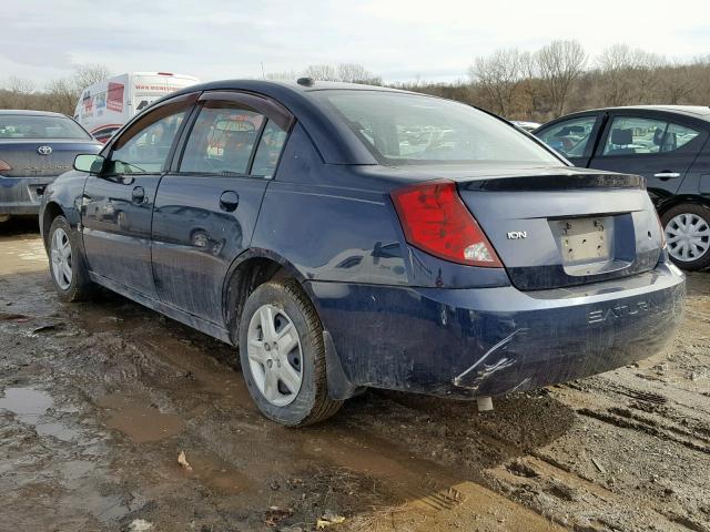1G8AJ55F77Z176894 - 2007 SATURN ION LEVEL 蓝色 照片 3