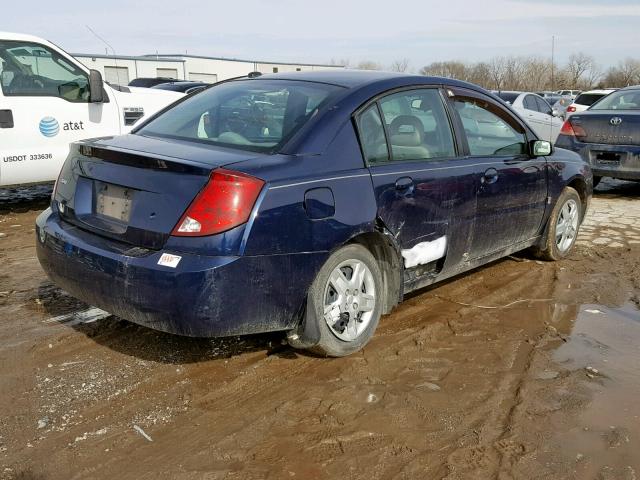 1G8AJ55F77Z176894 - 2007 SATURN ION LEVEL 蓝色 照片 4