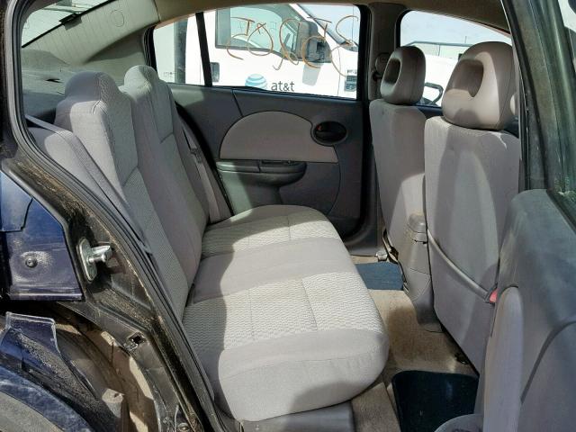 1G8AJ55F77Z176894 - 2007 SATURN ION LEVEL 蓝色 照片 6
