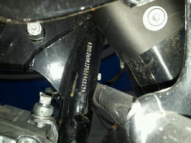 1HD1KHM17BB646819 - 2011 HARLEY-DAVIDSON FLTRX 黑色 照片 10