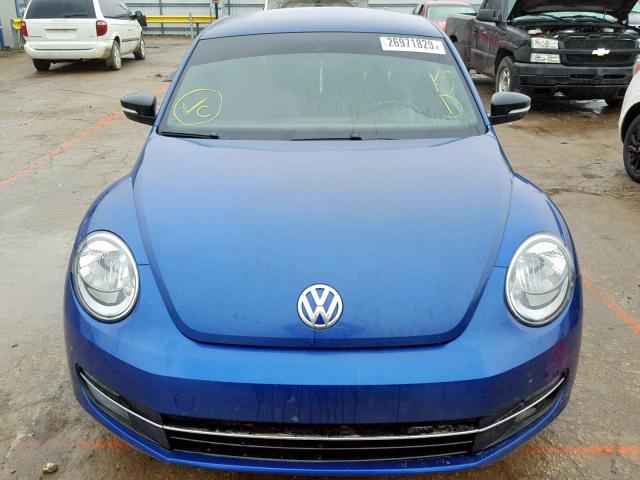 3VWV67AT7CM617626 - 2012 VOLKSWAGEN BEETLE TUR BLUE photo 10