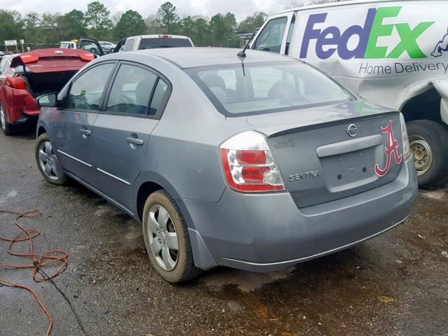 3N1AB61E78L686440 - 2008 NISSAN SENTRA 2.0 GRAY photo 3