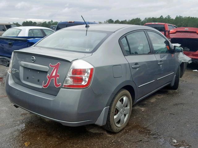 3N1AB61E78L686440 - 2008 NISSAN SENTRA 2.0 GRAY photo 4