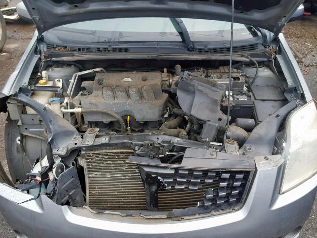 3N1AB61E78L686440 - 2008 NISSAN SENTRA 2.0 GRAY photo 7