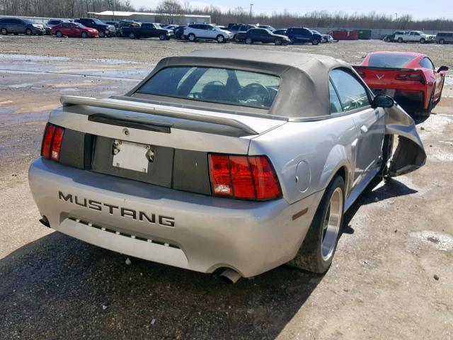 1FAFP45X6YF116501 - 2000 FORD MUSTANG GT SILVER photo 4