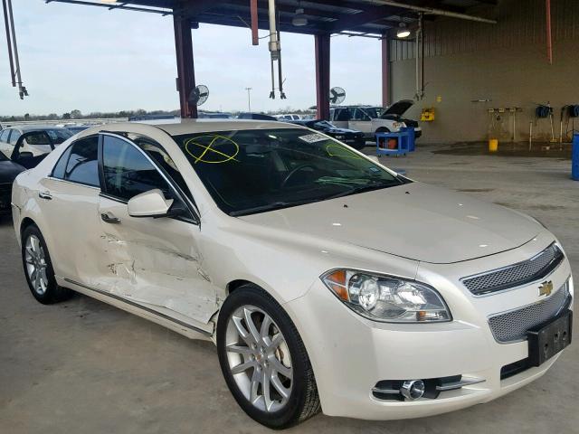 1G1ZE5E18BF169053 - 2011 CHEVROLET MALIBU LTZ WHITE photo 1