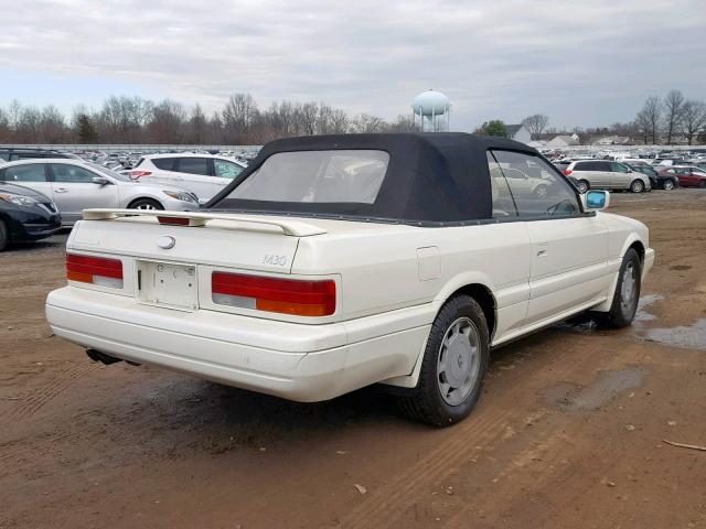 JNXHF16C2NT011587 - 1992 INFINITI M30 WHITE photo 4