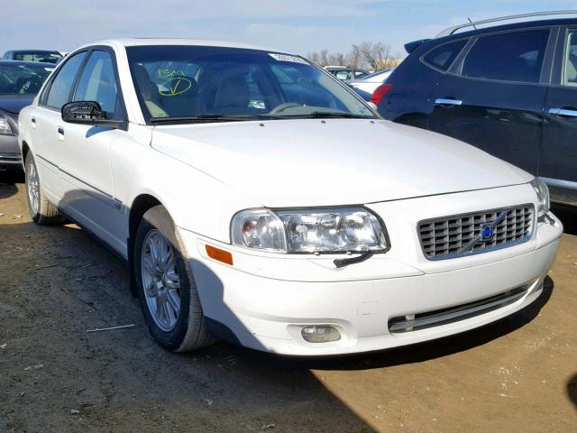 YV1TS592751403347 - 2005 VOLVO S80 2.5T WHITE photo 1