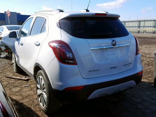 KL4CJASB5HB068626 - 2017 BUICK ENCORE PRE WHITE photo 3