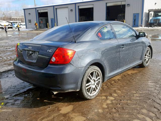 JTKDE177950032151 - 2005 TOYOTA SCION TC Сұр фото 4