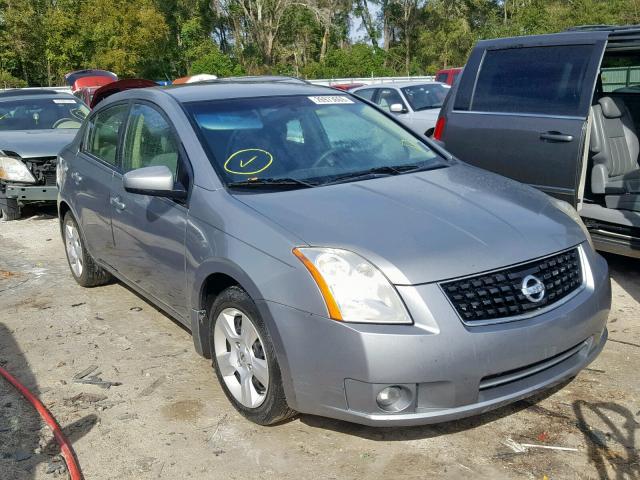 3N1AB61E58L700514 - 2008 NISSAN SENTRA 2.0 SILVER photo 1