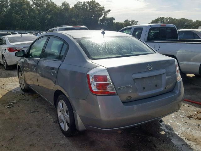 3N1AB61E58L700514 - 2008 NISSAN SENTRA 2.0 SILVER photo 3