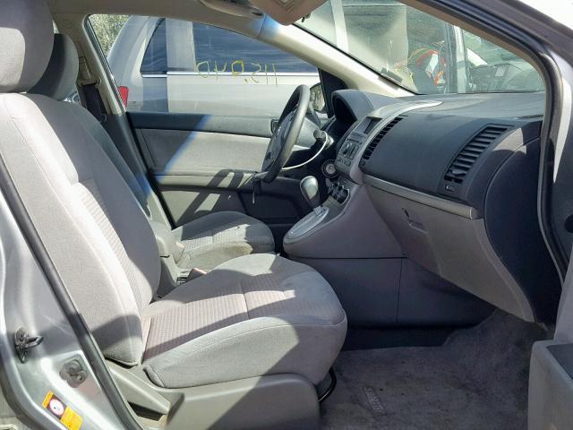 3N1AB61E58L700514 - 2008 NISSAN SENTRA 2.0 SILVER photo 5