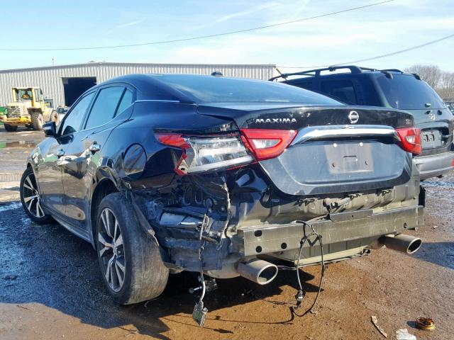 1N4AA6AP7HC414764 - 2017 NISSAN MAXIMA 3.5 BLACK photo 3