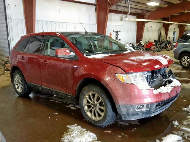 2FMDK38C69BA54776 - 2009 FORD EDGE SEL RED photo 1