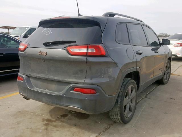 1C4PJLCB3GW369808 - 2016 JEEP CHEROKEE L GRAY photo 4