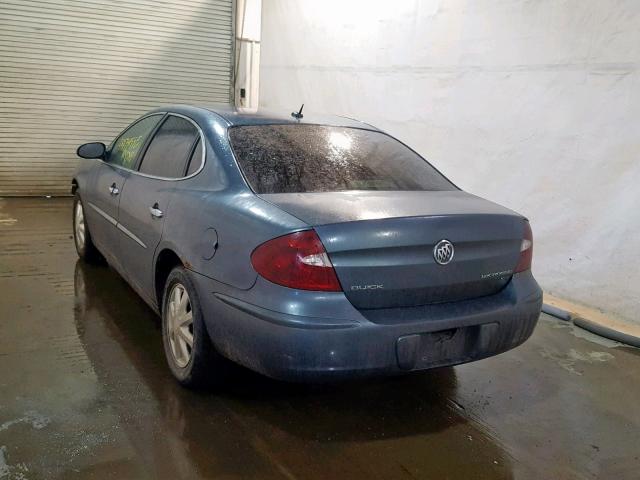 2G4WC582561249455 - 2006 BUICK LACROSSE C BLUE photo 3